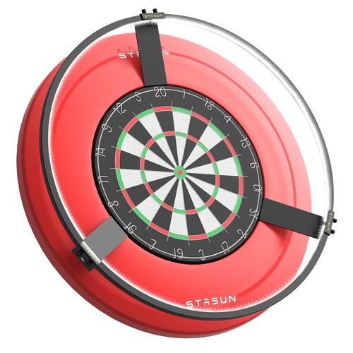 360 led dartboard - 360°,