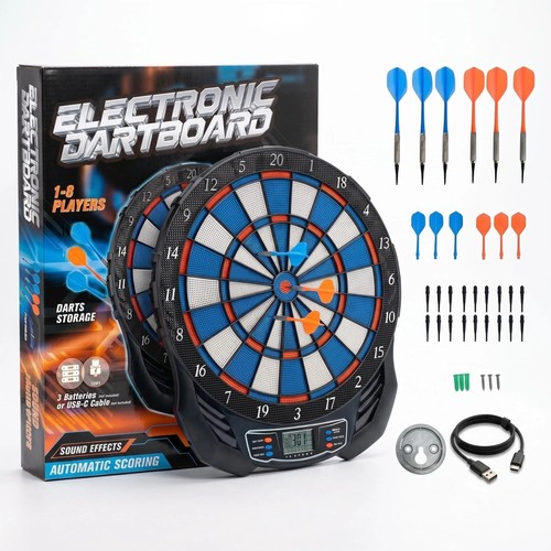 Electronic dart board - electronic, set
