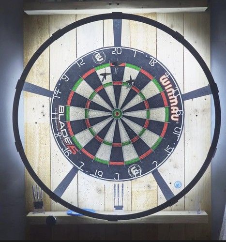 Dartboard ring light - dartboard,
